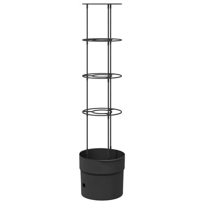 Coltivatore di pomodori Nero Ø 32 x 127 cm PP | homemem39