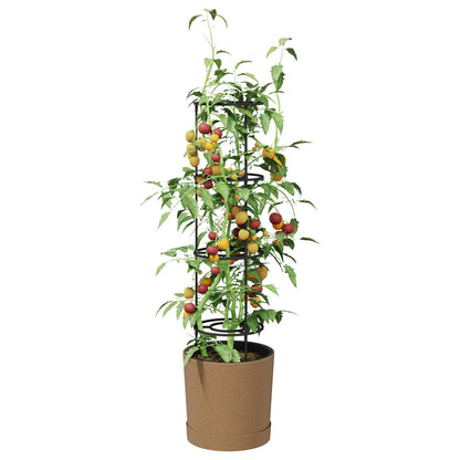 Coltivatore di pomodori Naturo ECO Ø 39 x 139 cm WPC | homemem39