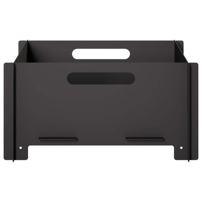 Focolare Nero 40 x 40 x 20 cm Acciaio | homemem39