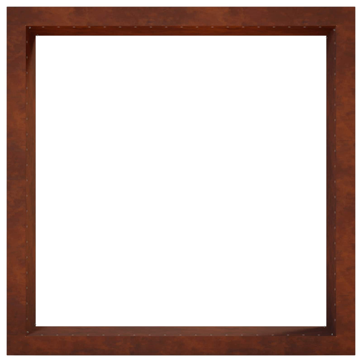 Anello per Focolare Ruggine 100 x 100 x 25 cm Acciaio Corten