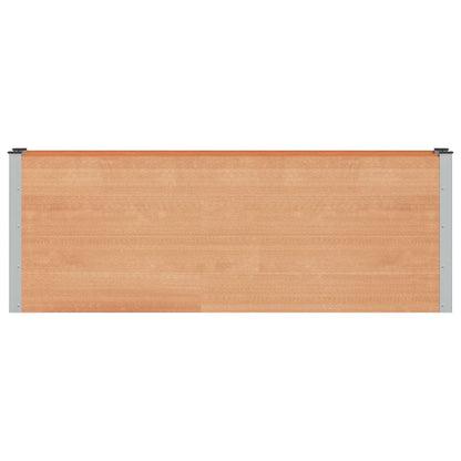 Letto rialzato da giardino Marrone 200 x 30 x 72 cm | homemem39