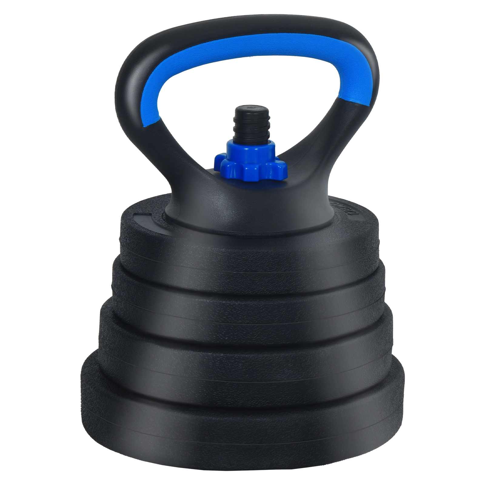 Set di Manubri 4-in-1 40kg Nero e Blu Cemento e sabbia di ferro | homemem39