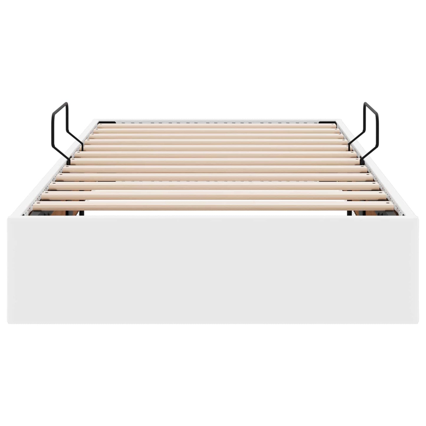 Letto ottomano Bianco Puro 90 x 190 cm Pelle Sintetica | homemem39