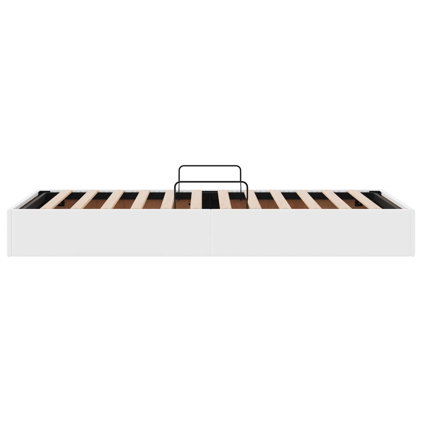 Letto ottomano Bianco Puro 90 x 200 cm Pelle Sintetica | homemem39
