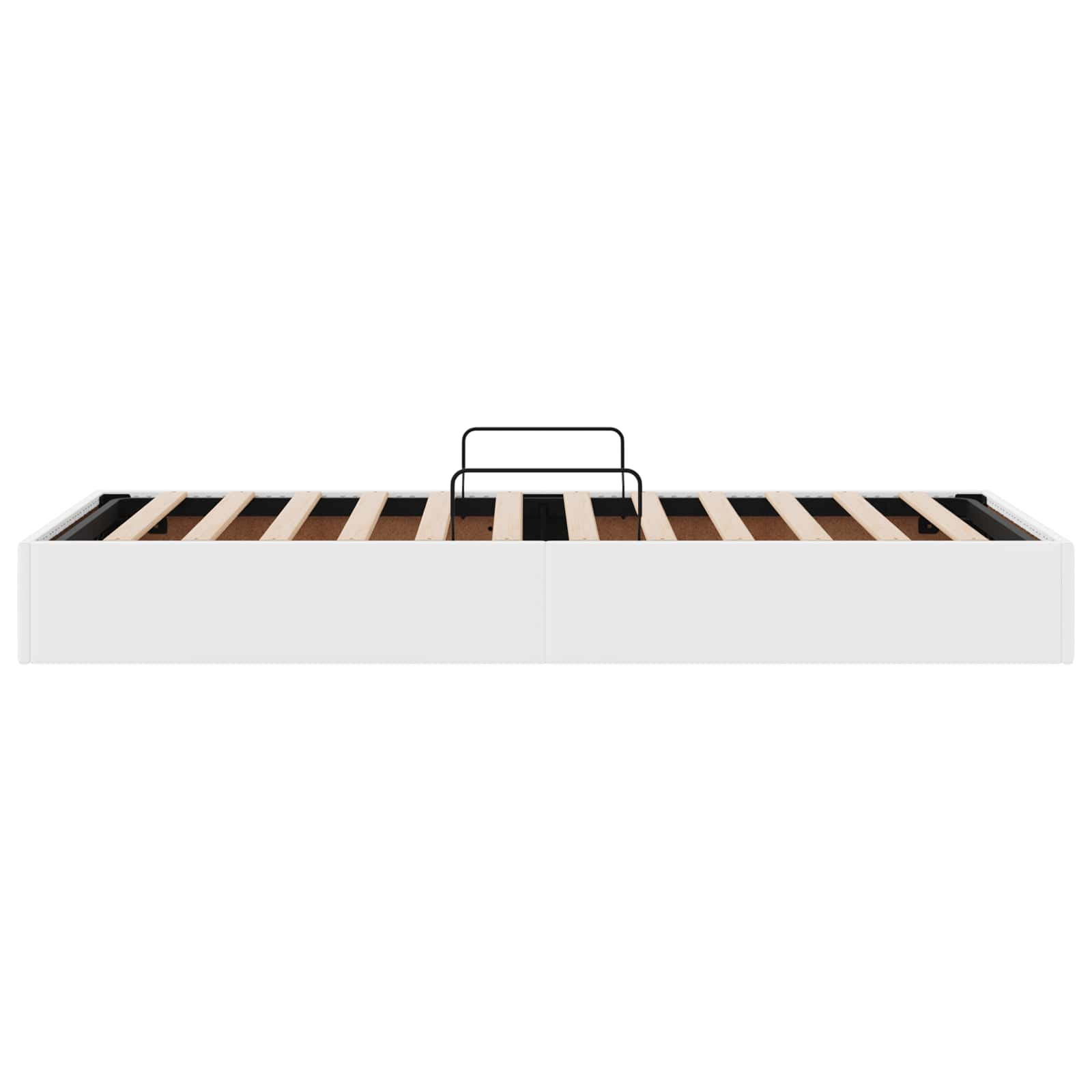 Letto ottomano Bianco Puro 90 x 200 cm Pelle Sintetica | homemem39
