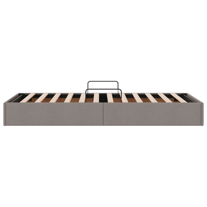 Letto ottomano con archiviazione Talpa 90 x 190 cm Tessuto | homemem39