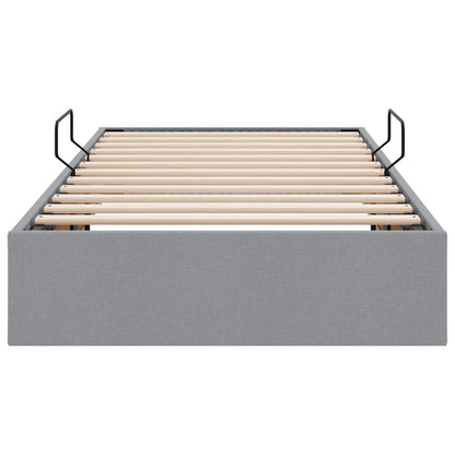 Letto ottomano Grigio chiaro 90 x 200 cm Tessuto | homemem39