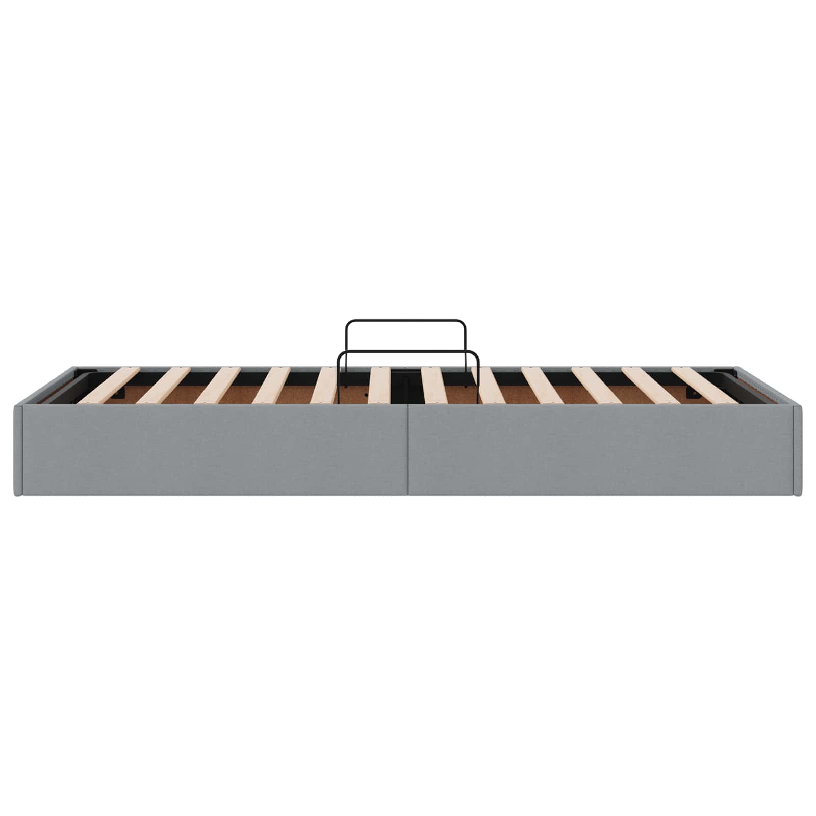 Letto ottomano Grigio chiaro 90 x 200 cm Tessuto | homemem39