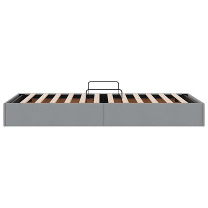 Letto ottomano Grigio chiaro 90 x 200 cm Tessuto | homemem39