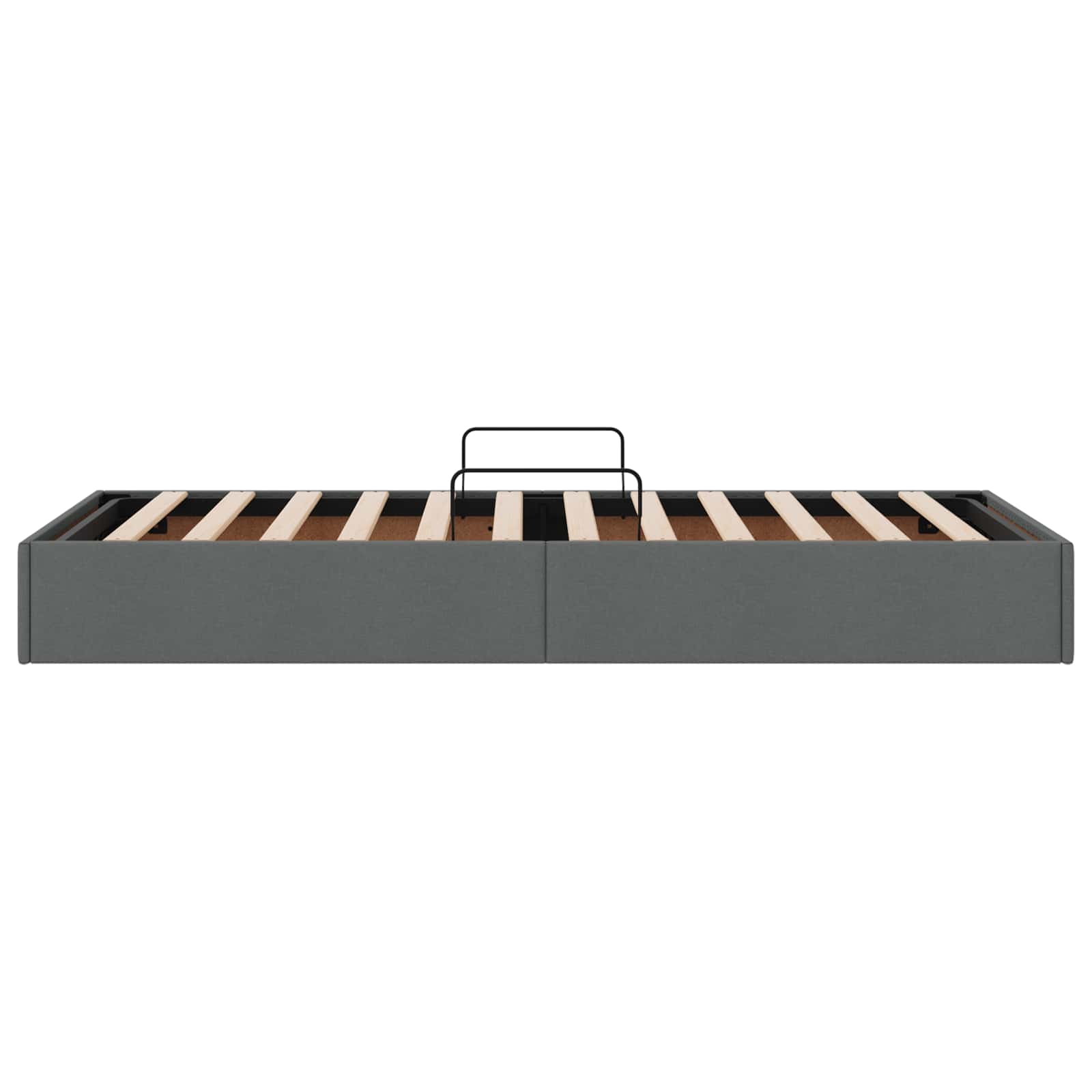Letto ottomano Grigio scuro 90 x 200 cm Tessuto | homemem39