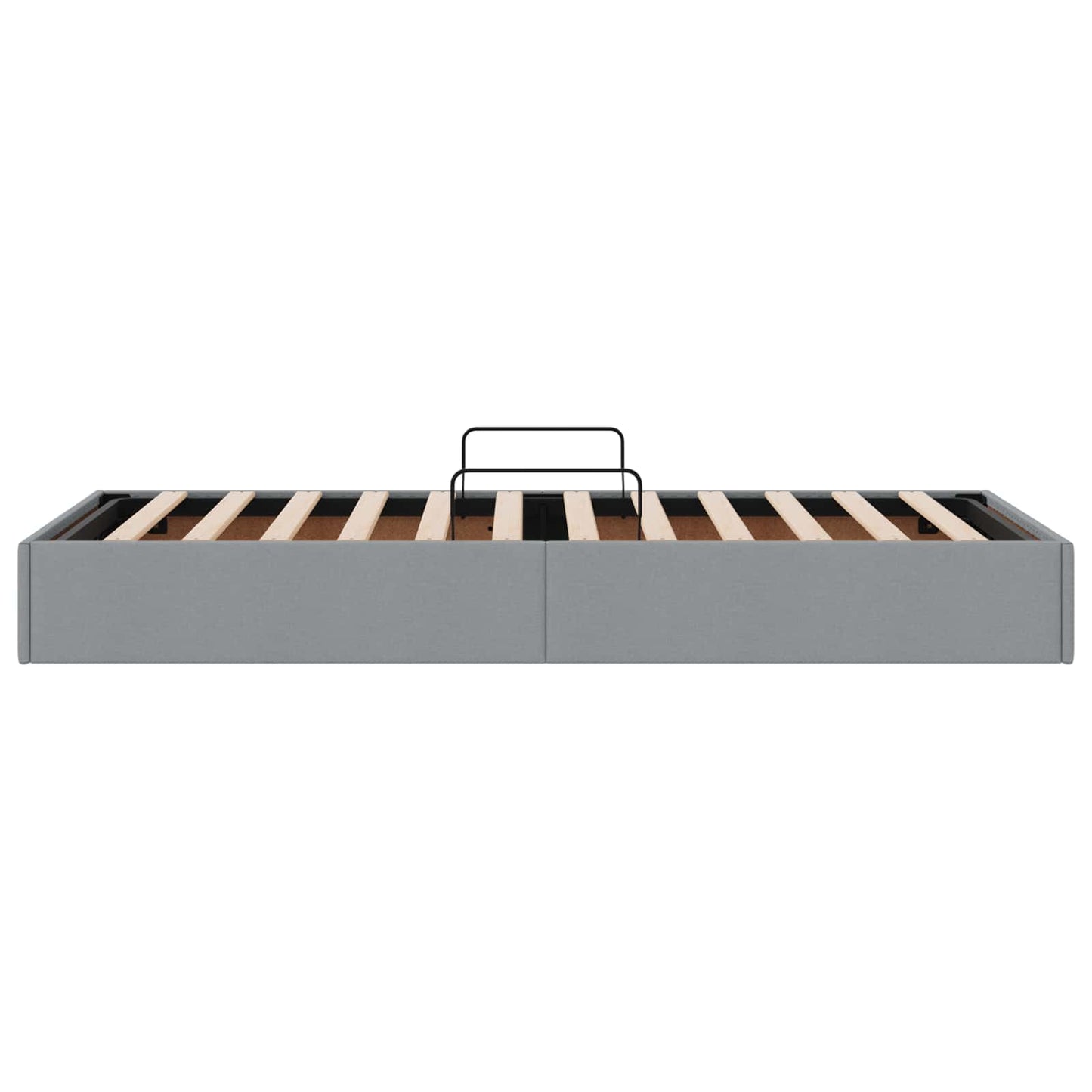 Letto ottomano Grigio chiaro 100 x 200 cm Tessuto | homemem39