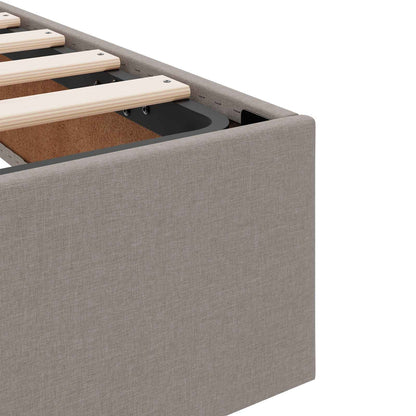 Letto ottomano con archiviazione Talpa 100 x 200 cm Tessuto | homemem39