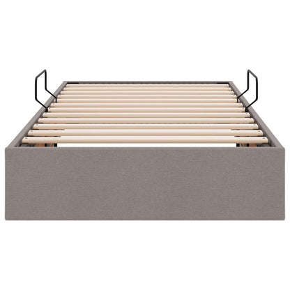 Letto ottomano con archiviazione Talpa 100 x 200 cm Tessuto | homemem39