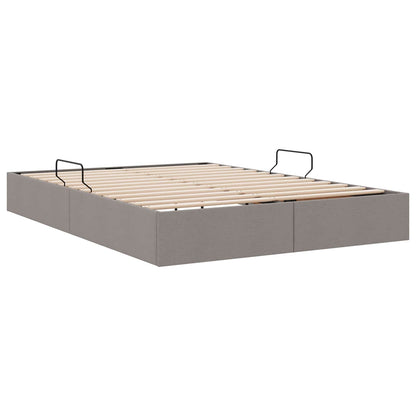 Letto ottomano con archiviazione Talpa 140 x 190 cm Tessuto | homemem39