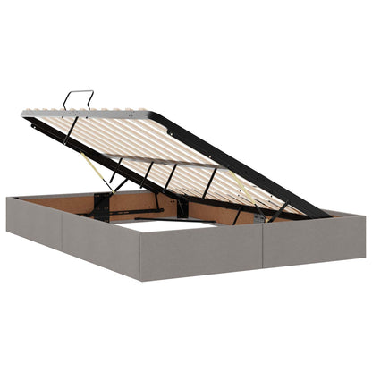Letto ottomano con archiviazione Talpa 140 x 190 cm Tessuto | homemem39