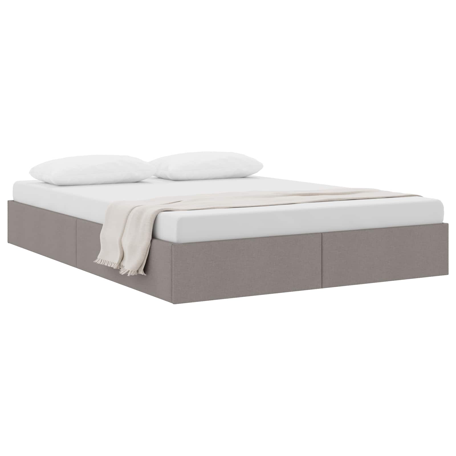Letto ottomano con archiviazione Talpa 140 x 190 cm Tessuto | homemem39