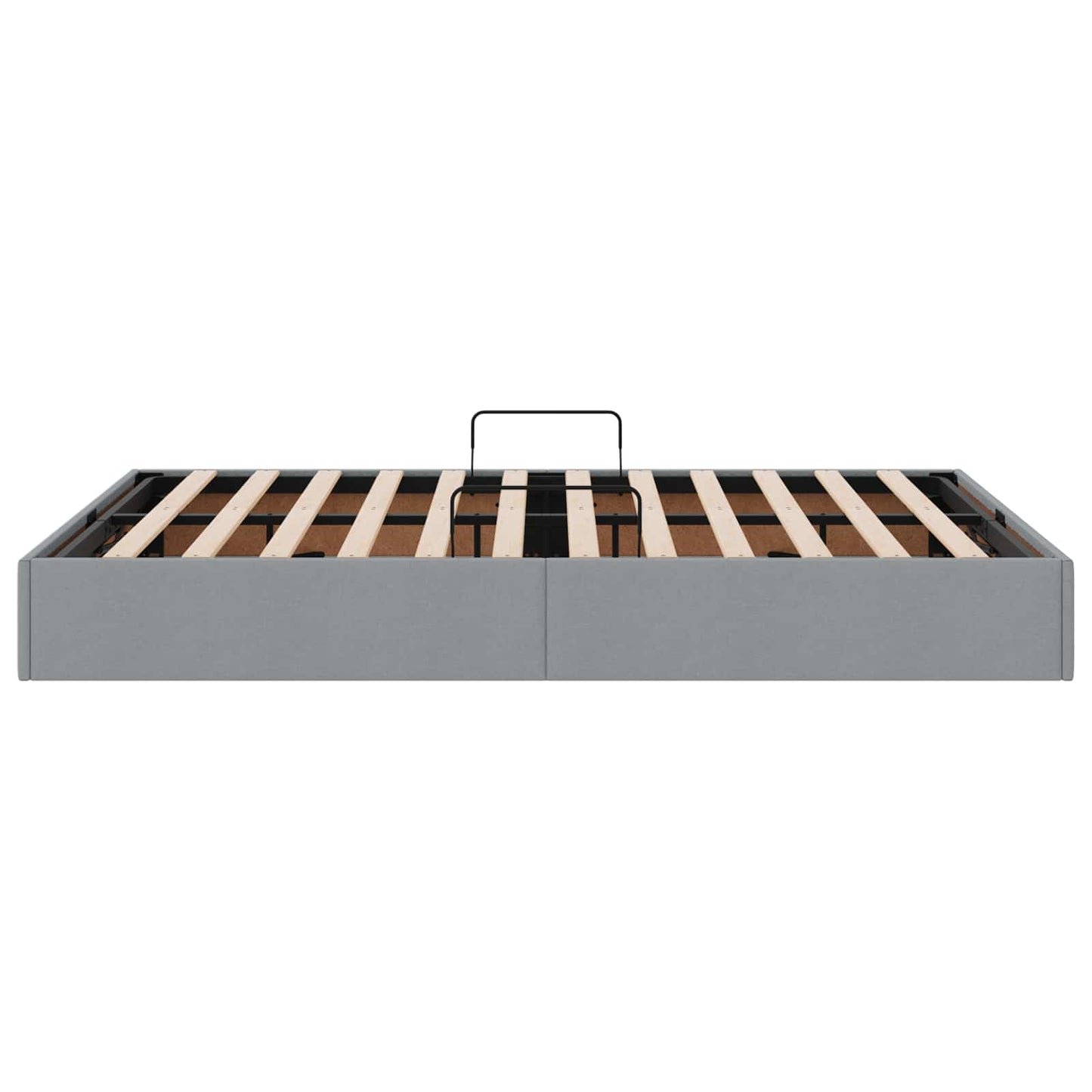 Letto ottomano Grigio chiaro 140 x 200 cm Tessuto | homemem39