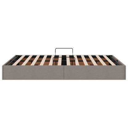 Letto ottomano con archiviazione Talpa 140 x 200 cm Tessuto | homemem39