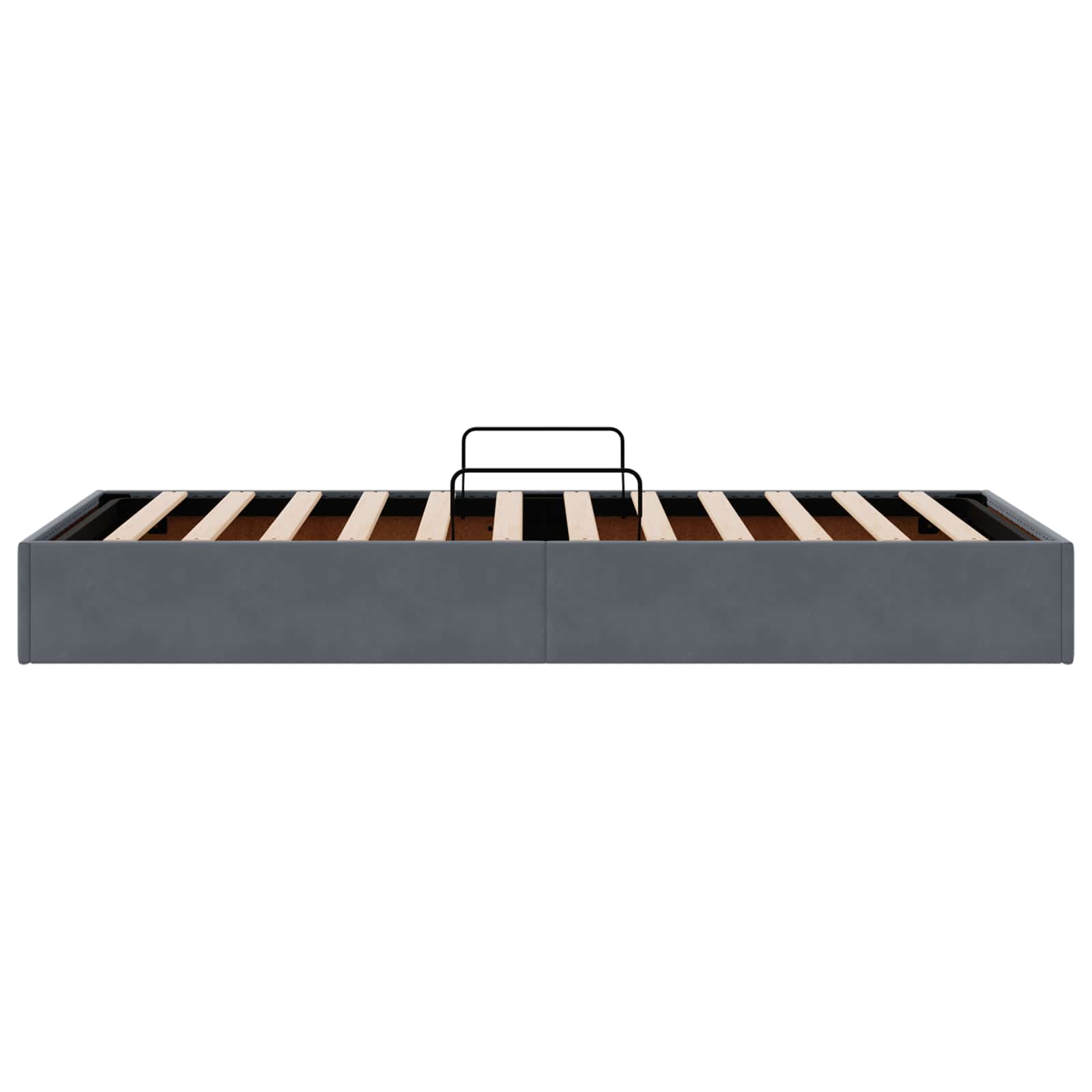 Letto ottomano Grigio Scuro 90 x 200 cm Velluto | homemem39