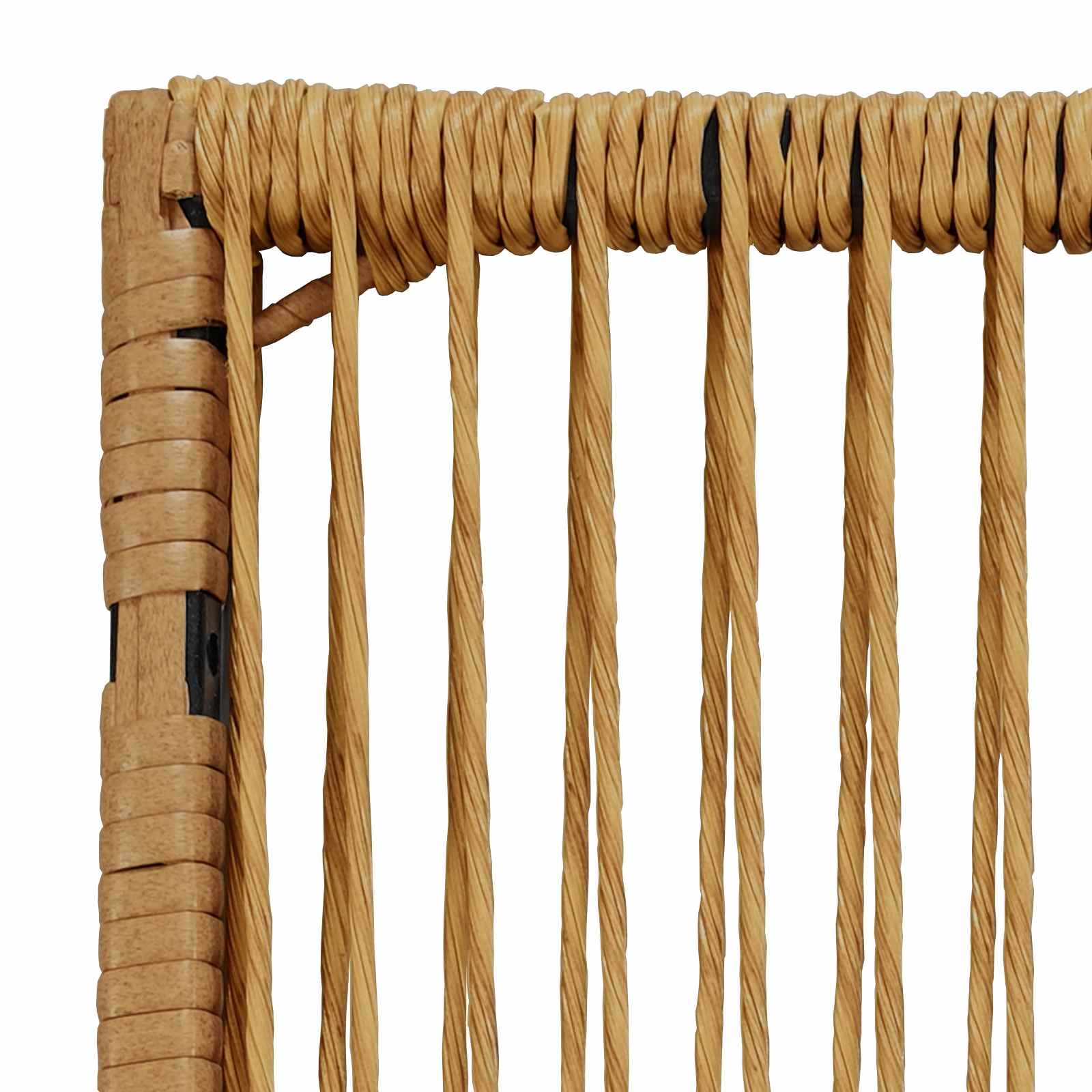 Divano da esterno Legno di Acacia Massello Naturale e Crema | homemem39