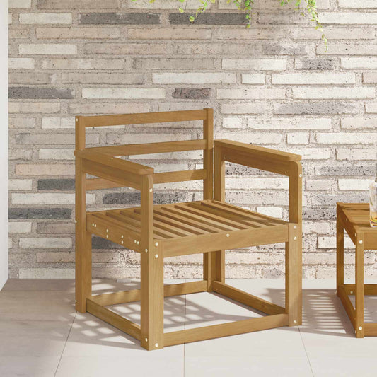 Set di divani da esterno Legno di Acacia Massello Bianco | homemem39
