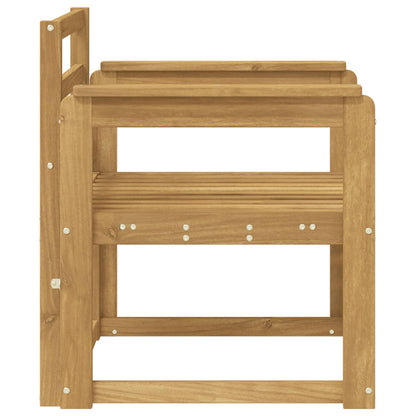 Set di divani da esterno Legno di Acacia Massello Bianco | homemem39