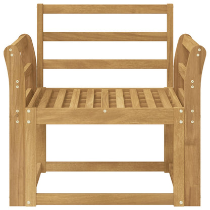 Set di divani da esterno Legno di Acacia Massello Bianco | homemem39