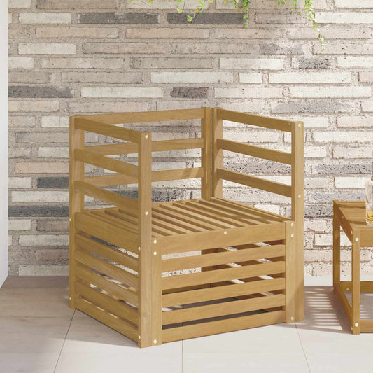 Divano da esterno Legno di Acacia Massello Bianco | homemem39