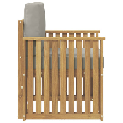 Set di divani da esterno Poliestere Bianco | homemem39