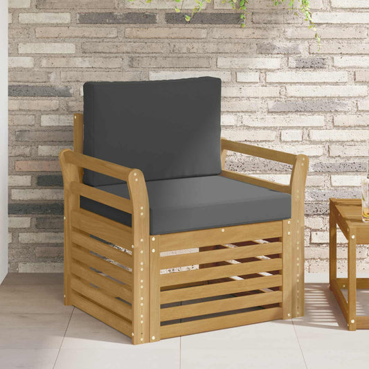 Set di divani da esterno Poliestere Bianco | homemem39