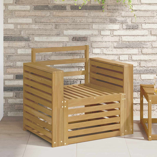 Set di divani da esterno Legno di Acacia Massello Bianco | homemem39