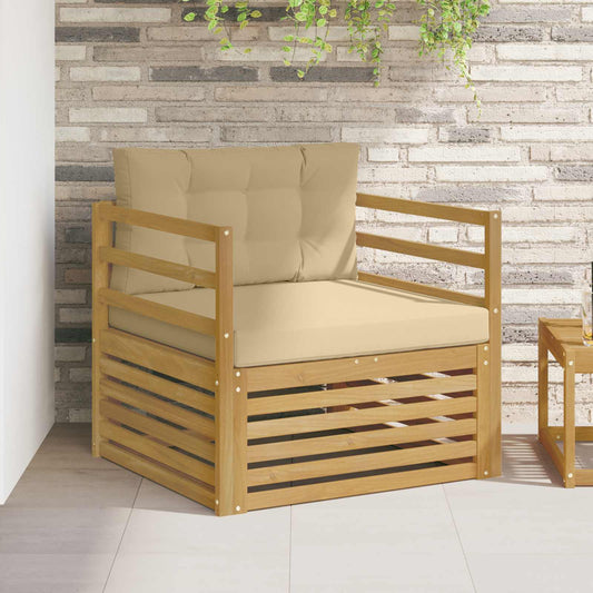 Divano da esterno Bianco e Beige | homemem39