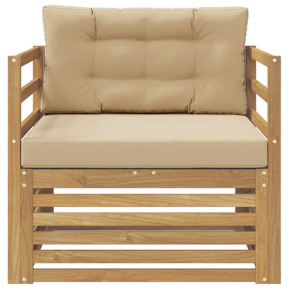 Divano da esterno Bianco e Beige | homemem39