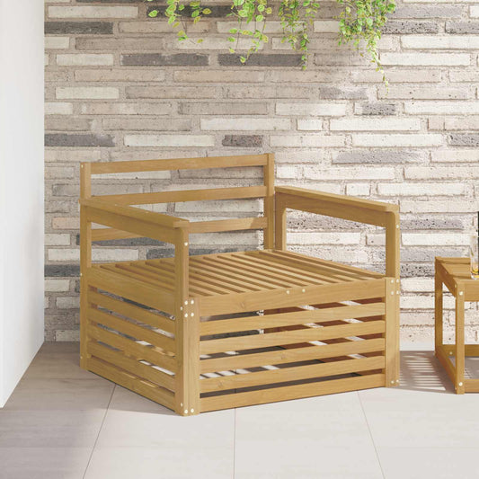 Divano da esterno Legno di Acacia Massello Bianco | homemem39