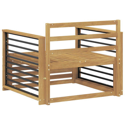 Divano da esterno Legno di Acacia Massello Bianco | homemem39