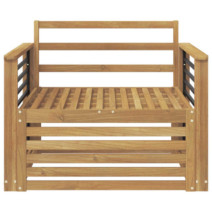 Divano da esterno Legno di Acacia Massello Bianco | homemem39