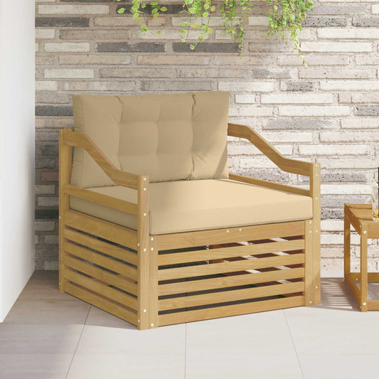 Divano da esterno Bianco e Beige | homemem39
