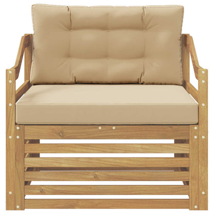 Divano da esterno Bianco e Beige | homemem39