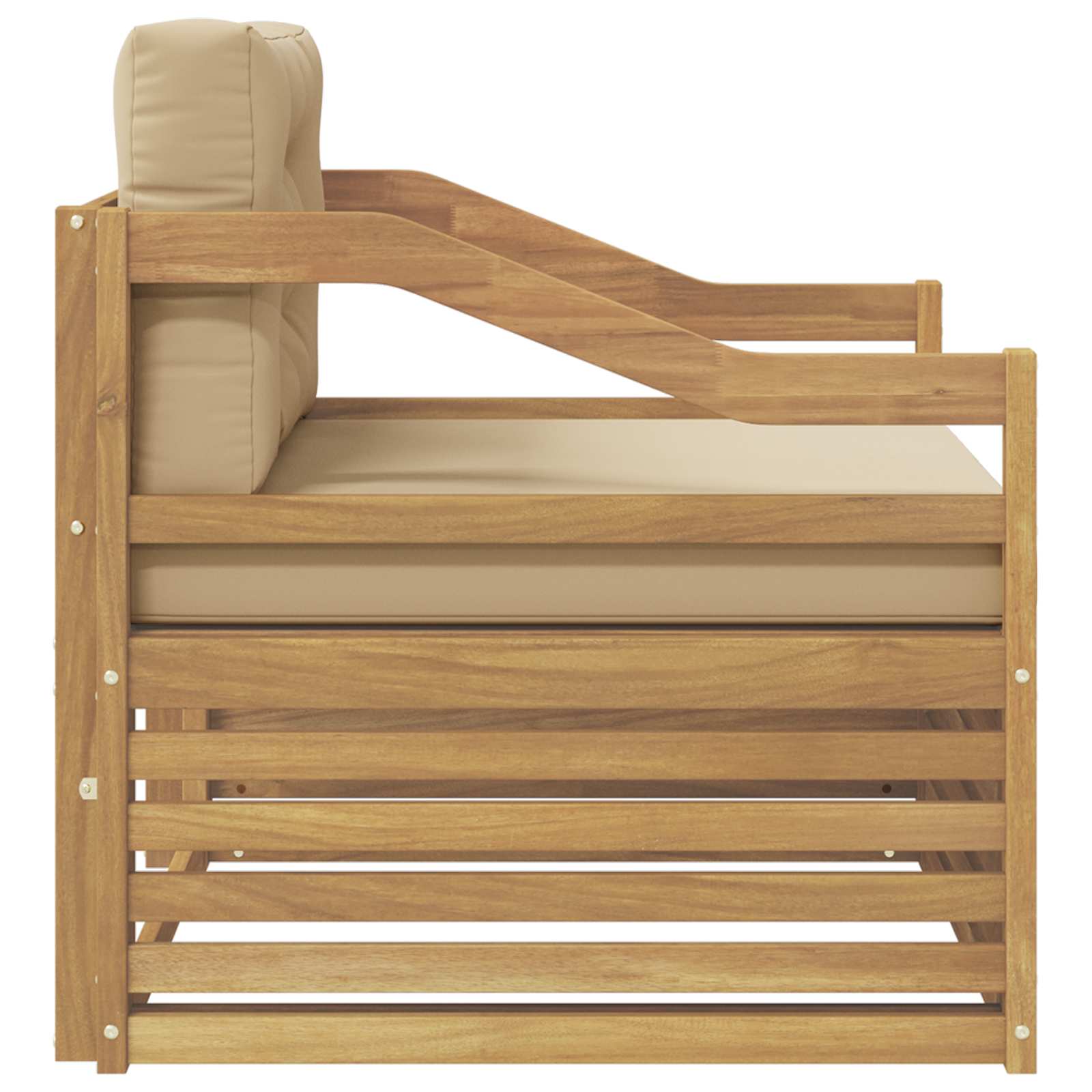 Divano da esterno Bianco e Beige | homemem39
