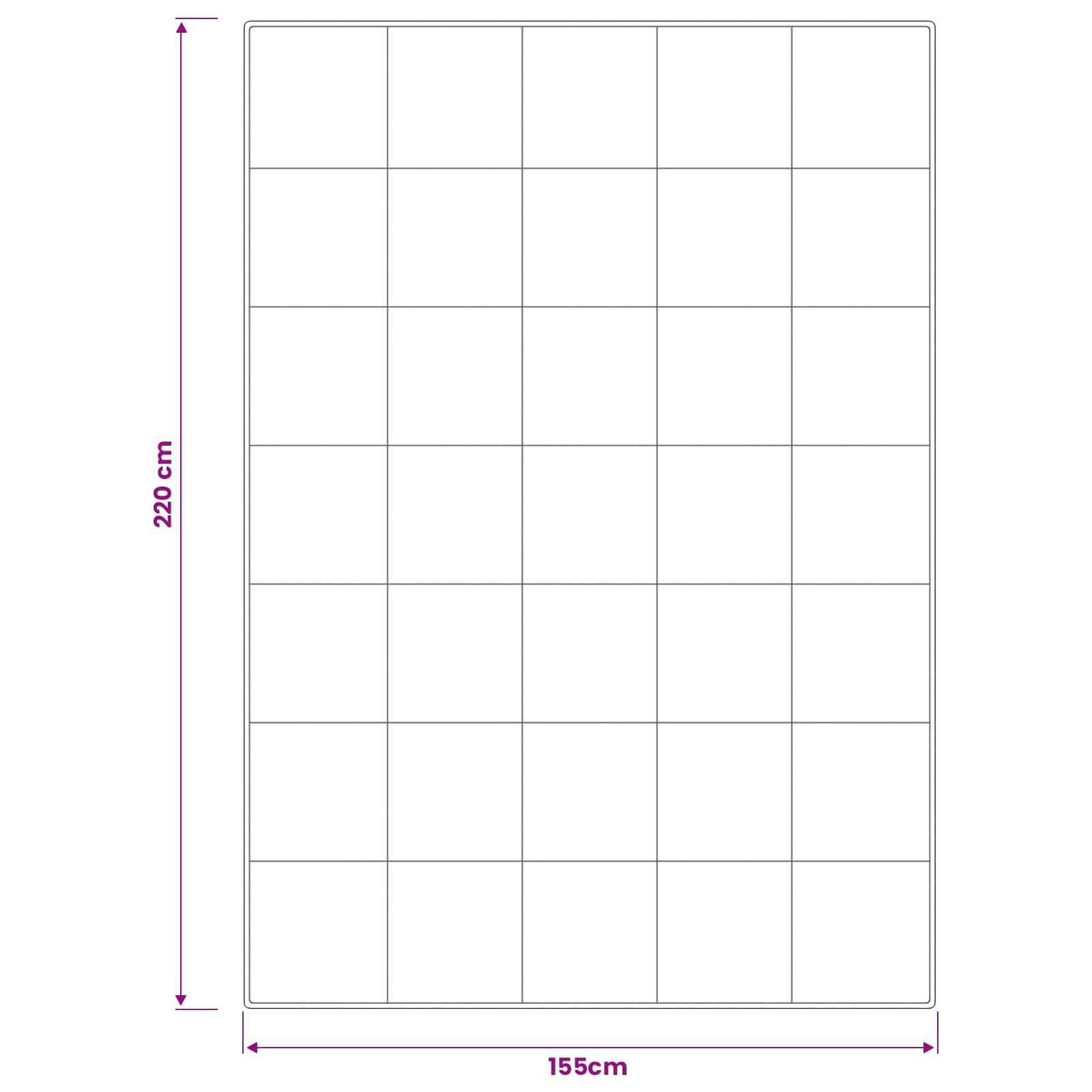 Piumone FULDA 155 x 220 cm Inverno 300 GSM 90% piuma d'oca | homemem39