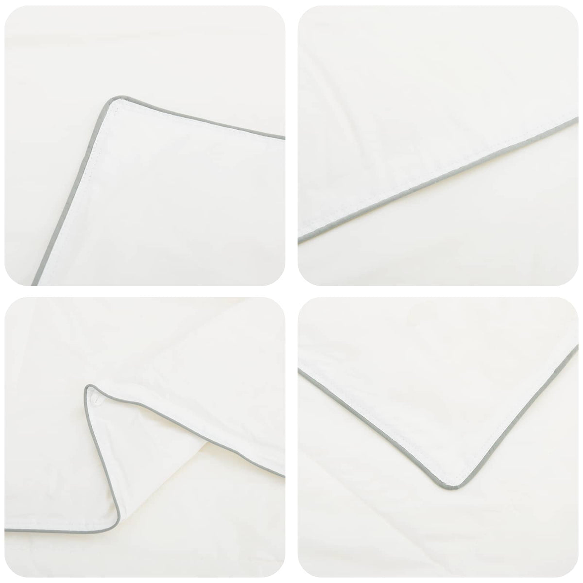 Piumone FULDA 220 x 240 cm Inverno 300 GSM 90% piuma d'oca
