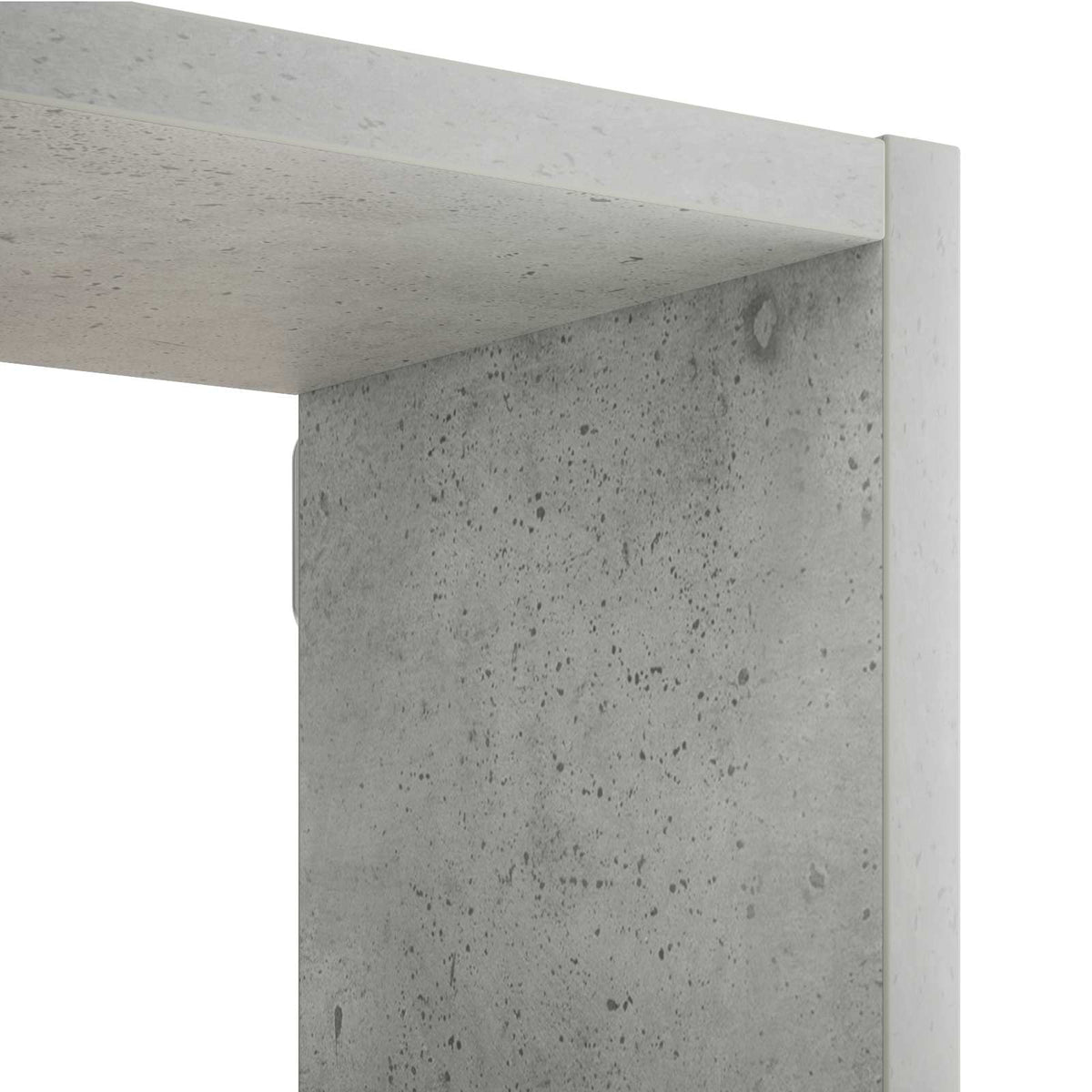 Scaffale da parete Grigio Cemento 103 x 17 x 80 cm