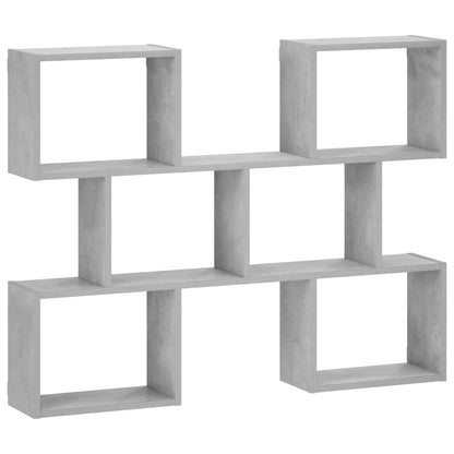 Scaffale da parete Grigio Cemento 103 x 17 x 80 cm