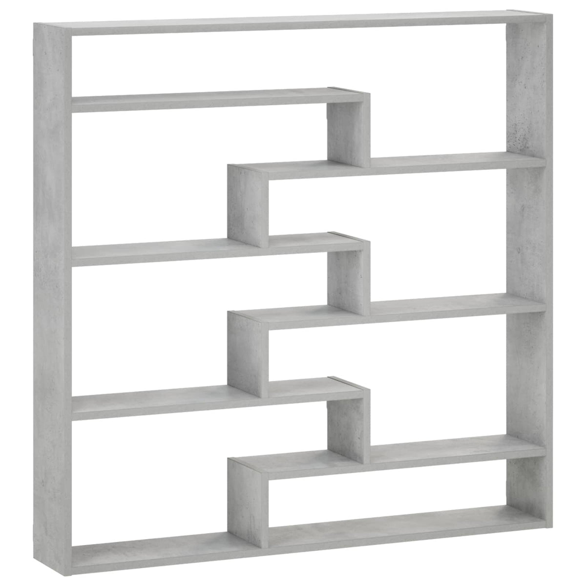 Scaffale da parete Grigio Cemento 103 x 17 x 102 cm | homemem39