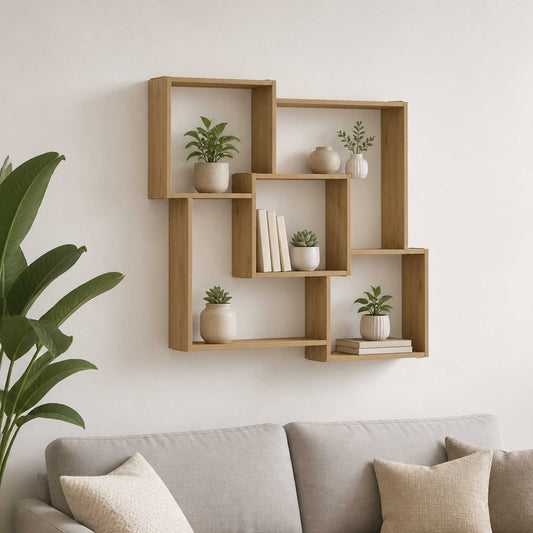 Mensola da parete Rovere Artigianale 98 x 17 x 91 cm | homemem39