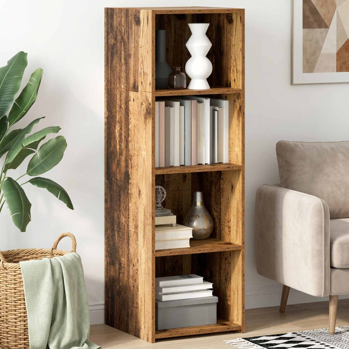 Credenza Legno antico 40 x 41 x 124 cm Legno ingegnerizzato | homemem39