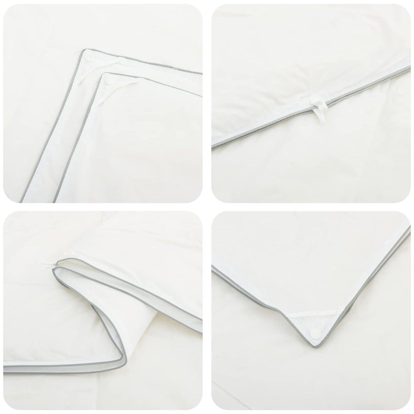 Set di piumoni in piume d’oca al 90% FULDA 3 pz 155 x 220 cm | homemem39
