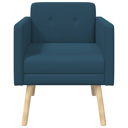 Poltrona decorativa Blu Velluto | homemem39