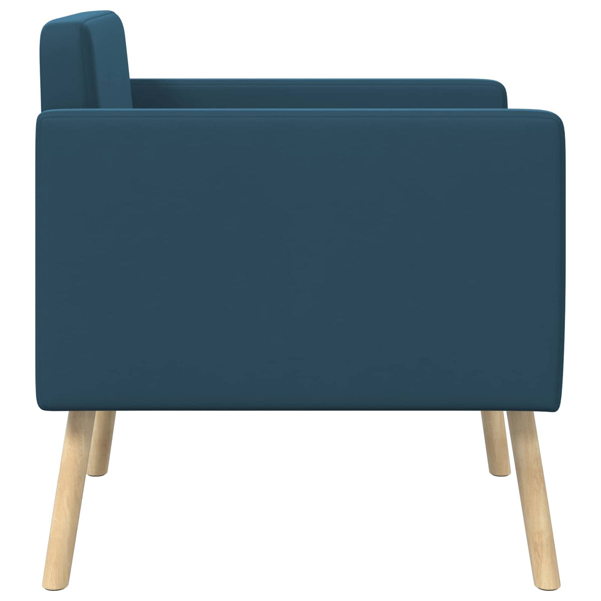 Poltrona decorativa Blu Velluto | homemem39