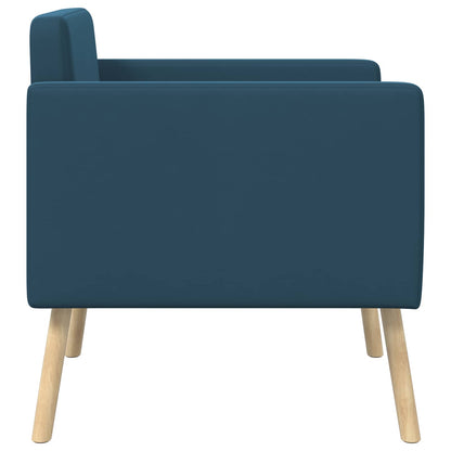 Poltrona decorativa Blu Velluto | homemem39
